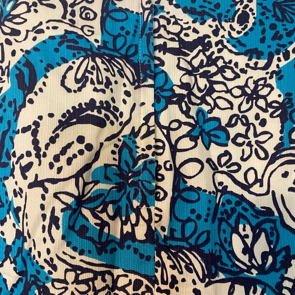 Lilly Pulitzer Marigold Skort in Ariel Blue.Perfect condition.Worn once/like new - Picture 6 of 6